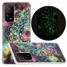 For Xiaomi Mi 10T 5G & 10T Pro 5G Luminous TPU Mobile Phone Protective Case(Datura Flowers) - 1