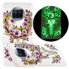 For Xiaomi Mi 10T Lite 5G Luminous TPU Mobile Phone Protective Case(Flower Deer) - 1