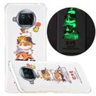 For Xiaomi Mi 10T Lite 5G Luminous TPU Mobile Phone Protective Case(Cat) - 1