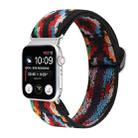 Metal Japanese Buckle Elastic Nylon Watch Band For Apple Watch Series 7 45mm / 6 & SE & 5 & 4 44mm / 3 & 2 & 1 42mm(5) - 1