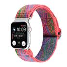Metal Japanese Buckle Elastic Nylon Watch Band For Apple Watch Ultra 49mm / Series 8&7 45mm / SE 2&6&SE&5&4 44mm / 3&2&1 42mm(16) - 1