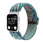 Metal Japanese Buckle Elastic Nylon Watch Band For Apple Watch Ultra 49mm / Series 8&7 45mm / SE 2&6&SE&5&4 44mm / 3&2&1 42mm(17) - 1