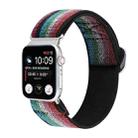 Metal Japanese Buckle Elastic Nylon Watch Band For Apple Watch Series 8&7 41mm / SE 2&6&SE&5&4 40mm / 3&2&1 38mm(12) - 1