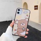 Cartoon Pattern TPU Protective Case For iPhone 11(Bear) - 1