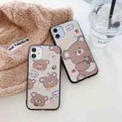 For iPhone 12 Pro Cartoon Pattern TPU Protective Case(Bear Family) - 7