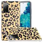 For Samsung Galaxy S20 FE Electroplating TPU Phone Protective Case(Leopard Texture) - 1