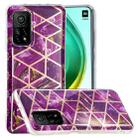 For Xiaomi Mi 10T 5G & 10T Pro 5G Electroplating TPU Phone Protective Case(Purple) - 1