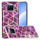 For Xiaomi Mi 10T Lite 5G Electroplating TPU Phone Protective Case(Purple) - 1