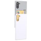 For Galaxy Note 10 MERCURY GOOSPERY SKY SLIDE BUMPER TPU + PC Case with Card Slot(White) - 1