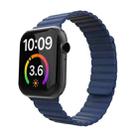 Magnetic Loop Watch Band For Apple Watch Series 8&7 41mm / SE 2&6&SE&5&4 40mm / 3&2&1 38mm(Blue) - 1