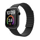 Magnetic Loop Watch Band For Apple Watch Series 7 41mm / 6 & SE & 5 & 4 40mm / 3 & 2 & 1 38mm(Black) - 1