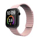 Magnetic Loop Watch Band For Apple Watch Ultra 49mm / Series 8&7 45mm / SE 2&6&SE&5&4 44mm / 3&2&1 42mm(Pink) - 1