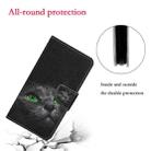 For Huawei P Smart 2021 / Y7a Colored Drawing Pattern Horizontal Flip Leather Case with Holder & Card Slots & Wallet(Black Cat) - 5