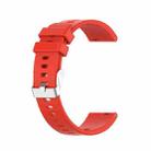 For Huawei Honor Watch ES Silicone  Watch Band(Red) - 1
