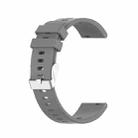 For Huawei Honor Watch ES Silicone  Watch Band(Grey) - 1