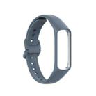 For Samsung Galaxy Fit 2 Silicone Watch Band(Grey) - 1