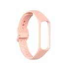 For Samsung Galaxy Fit 2 Silicone Watch Band(Pink) - 1