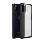 For OnePlus Nord N100 Four-corner Shockproof TPU + PC Protective Case(Black) - 1