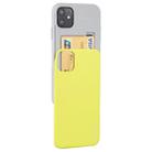 For iPhone 11 MERCURY GOOSPERY SKY SLIDE BUMPER TPU + PC Case with Card Slot(Yellow) - 1