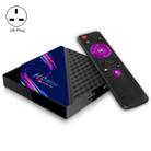 H96 Mini V8 4K Smart TV Box with Remote Control, Android 10.0, RK3228A Quad-core Cortex-A7, 1GB+8GB, Built-in TikTok, Support DLNA / HDMI / USBx2 / 2.4G WIFI, Plug Type:UK Plug - 1