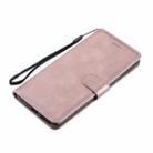 For Huawei Mate 40 Pro Solid Color Horizontal Flip Protective Leather Case with Holder & Card Slots & Wallet & Photo Frame & Lanyard(Rose Gold) - 8