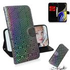 For Galaxy Note 9 Solid Color Colorful Magnetic Buckle Horizontal Flip PU Leather Case with Holder & Card Slots & Wallet & Lanyard(Silver) - 1