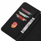 For Xiaomi Poco X3 NFC Magnetic Horizontal Flip Leather Case with Holder & Card Slots & Wallet(Black) - 4