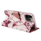 For iPhone 12 / 12 Pro Marble Bronzing Stitching Horizontal Flip PU Leather Case with Holder & Card Slots & Wallet & Photo Frame(Rose Gold) - 6