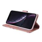 For iPhone XR Marble Bronzing Stitching Horizontal Flip PU Leather Case with Holder & Card Slots & Wallet & Photo Frame(Purple) - 6