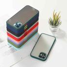 For iPhone 12 mini Full Coverage TPU + PC Protective Case with Metal Lens Cover (Green Red) - 5