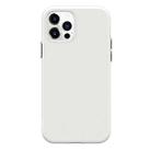 For iPhone 12 Pro Max Business Style PU + PC Protective Case(White) - 1