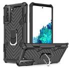 For Samsung Galaxy S21 5G Cool Armor PC + TPU Shockproof Case with 360 Degree Rotation Ring Holder(Black) - 1