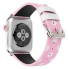 Fashion Dot Series Watch Band For Apple Watch Ultra 49mm / Series 8&7 45mm / SE 2&6&SE&5&4 44mm / 3&2&1 42mm(Pink White) - 1