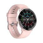 ZL03 1.3 inch IPS Color Screen IP67 Waterproof Smart Watch, Support Sleep Monitor / Heart Rate Monitor / Blood Pressure Monitor, Style: Silicone Strap(Pink) - 1