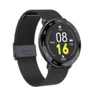 ZL03 1.3 inch IPS Color Screen IP67 Waterproof Smart Watch, Support Sleep Monitor / Heart Rate Monitor / Blood Pressure Monitor, Style: Steel Strap(Black) - 1