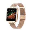 ZL13 1.22 inch Color Screen IP67 Waterproof Smart Watch, Support Sleep Monitor / Heart Rate Monitor / Menstrual Cycle Reminder(Gold) - 1