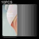 For OnePlus Nord N100 10 PCS 0.26mm 9H 2.5D Tempered Glass Film - 1