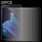 For Samsung Galaxy Tab Active 3 25 PCS 9H HD Explosion-proof Tempered Glass Film - 1