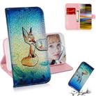 For Sony Xperia 10 Plus Colored Drawing Pattern Colorful Magnetic Buckle Horizontal Flip PU Leather Case with Holder & Card Slots & Wallet & Lanyard(Fox) - 1