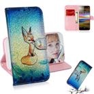 For Sony Xperia L3 Colored Drawing Pattern Colorful Magnetic Buckle Horizontal Flip PU Leather Case with Holder & Card Slots & Wallet & Lanyard(Fox) - 1