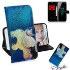 For Sony Xperia XZ3 Colored Drawing Pattern Colorful Magnetic Buckle Horizontal Flip PU Leather Case with Holder & Card Slots & Wallet & Lanyard(Cat and Leopard) - 1