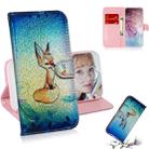 Colored Drawing Pattern Colorful Magnetic Buckle Horizontal Flip PU Leather Case with Holder & Card Slots & Wallet & Lanyard For Galaxy Note 10+ / 10+ 5G(Fox) - 1