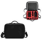 Multi-function PU Shoulder Storage Bag Suitcase with Baffle For DJI Mavic Mini 2(Red Liner) - 1