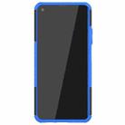 For Xiaomi Mi 10T / 10T Pro 5G Tire Texture Shockproof TPU+PC Protective Case with Holder(Blue) - 3