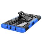 For Xiaomi Mi 10T / 10T Pro 5G Tire Texture Shockproof TPU+PC Protective Case with Holder(Blue) - 6