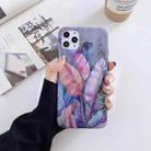 For iPhone 12 / 12 Pro Painted IMD Matte TPU Phone Protective Case(Firebird Leaf) - 1