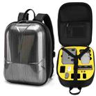 Waterproof Backpack Shoulders Turtle Shell Storage Bag for DJI Mavic Mini 2(Yellow Liner) - 1