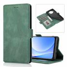 For Xiaomi Mi 10T Lite 5G Retro Magnetic Closing Clasp Horizontal Flip Leather Case with Holder & Card Slots & Photo Frame & Wallet(Dark Green) - 1