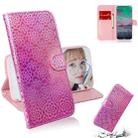 For Nokia 3.4 Solid Color Colorful Magnetic Buckle Horizontal Flip PU Leather Case with Holder & Card Slots & Wallet & Lanyard(Pink) - 1