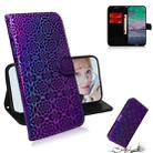 For Nokia 3.4 Solid Color Colorful Magnetic Buckle Horizontal Flip PU Leather Case with Holder & Card Slots & Wallet & Lanyard(Purple) - 1
